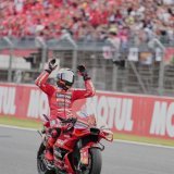 Marc Marquez savoure son 7e titre mondial de MotoGP KEYSTONE/AP/Hiro Komae